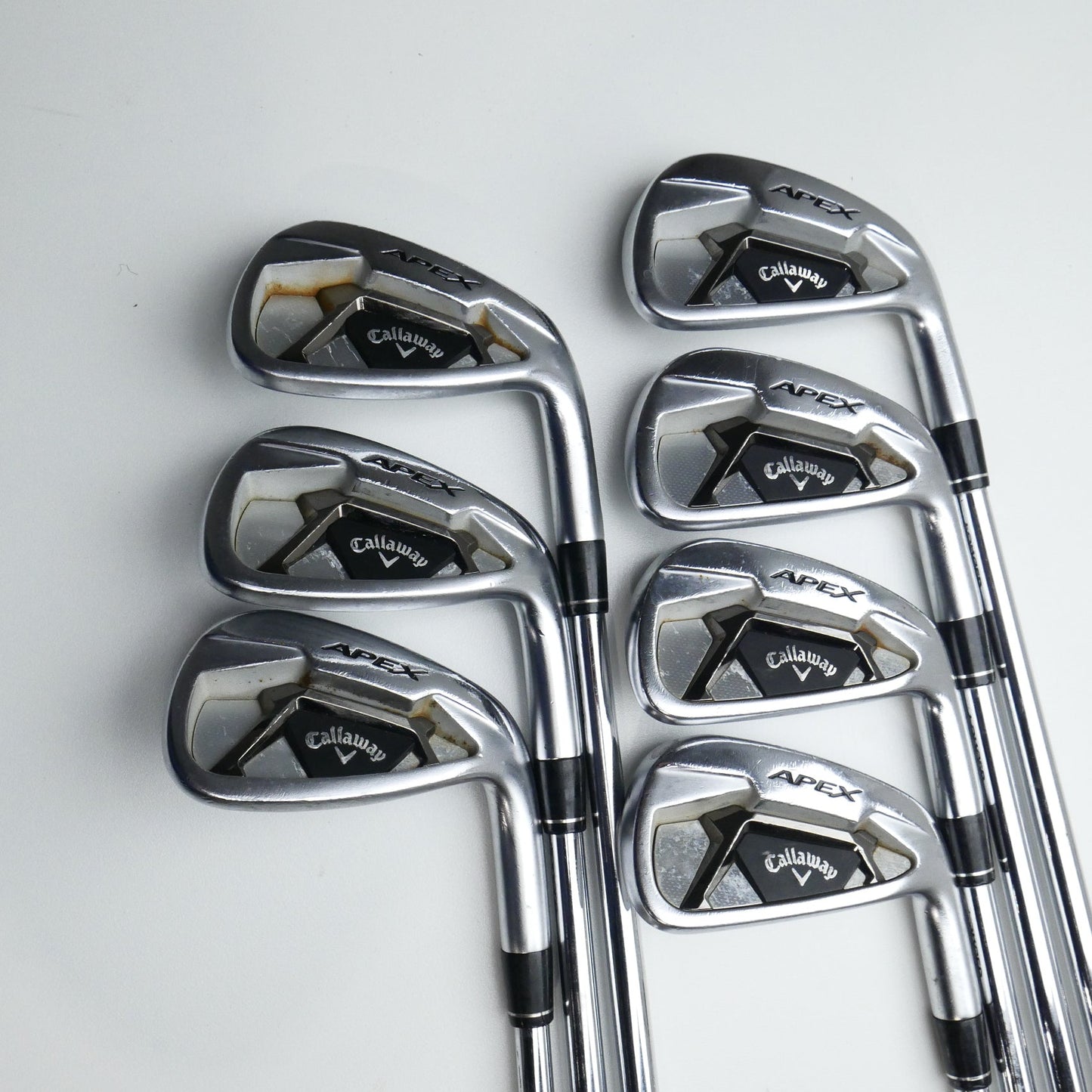 Used Callaway Apex 21 Iron Set / 4 - PW / Stiff Flex