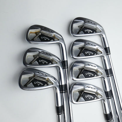 Used Callaway Apex 21 Iron Set / 4 - PW / Stiff Flex