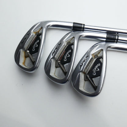 Used Callaway Apex 21 Iron Set / 4 - PW / Stiff Flex