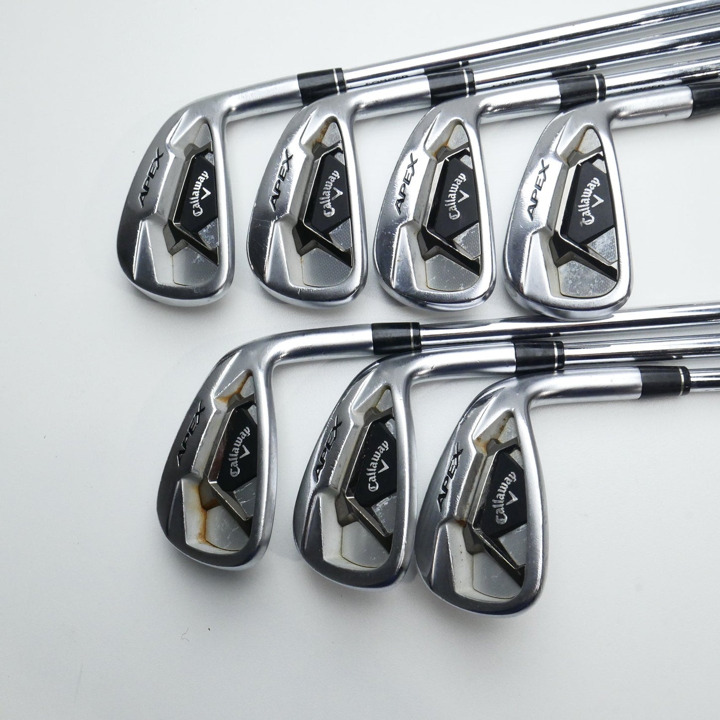 Used Callaway Apex 21 Iron Set / 4 - PW / Stiff Flex