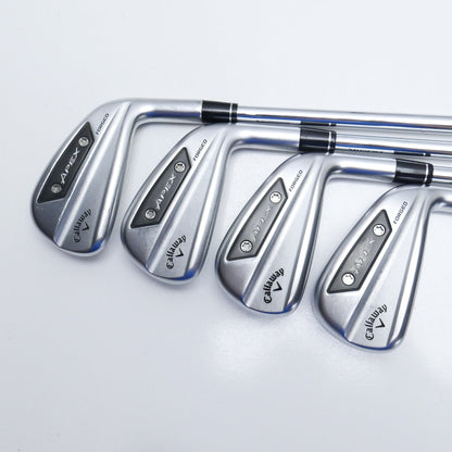 Used Callaway Apex Ai200 Iron Set / 4 - PW / Stiff Flex