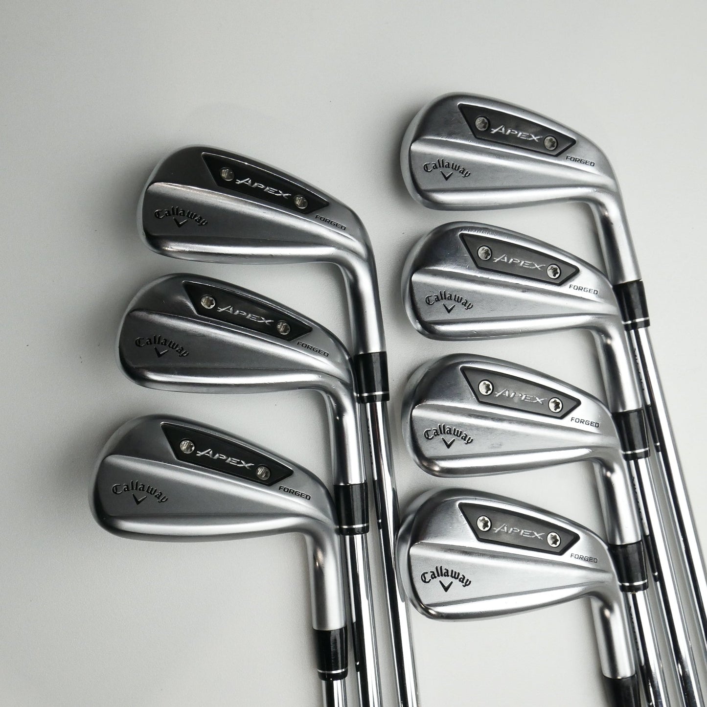 Used Callaway Apex Ai200 Iron Set / 5 - PW + AW / Stiff Flex