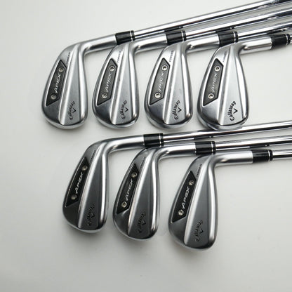 Used Callaway Apex Ai200 Iron Set / 5 - PW + AW / Stiff Flex