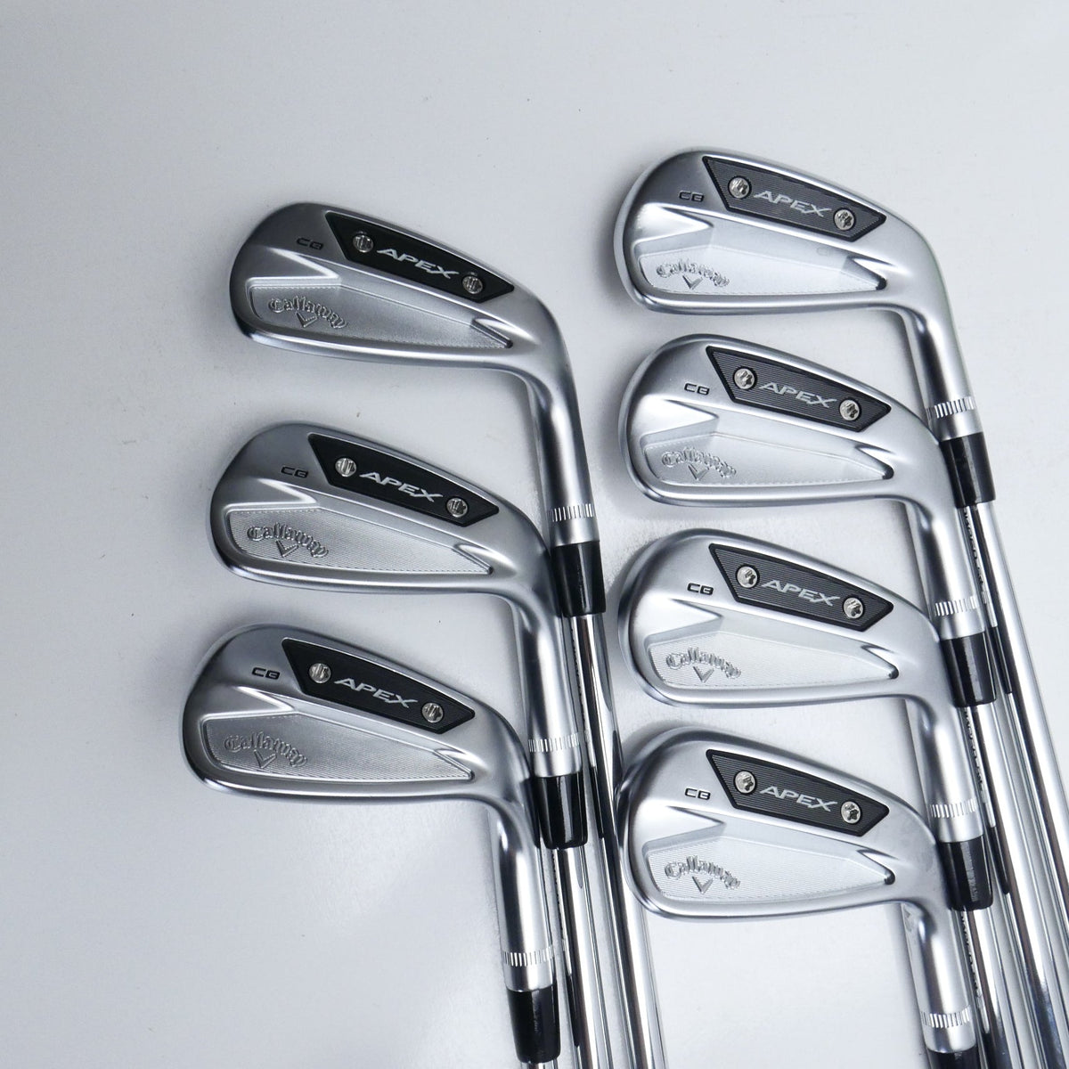 Used Callaway Apex CB 24 Iron Set / 5 - PW + GW / Stiff Flex