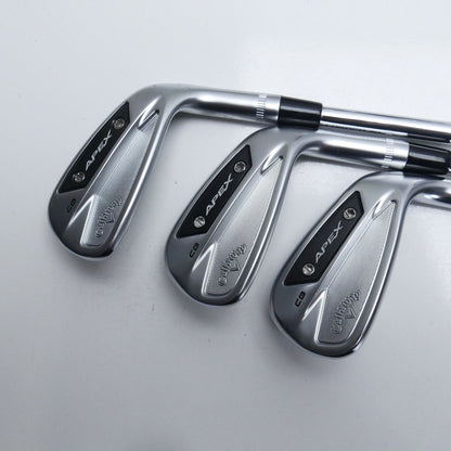 Used Callaway Apex CB 24 Iron Set / 5 - PW + GW / Stiff Flex