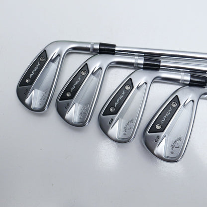 Used Callaway Apex CB 24 Iron Set / 5 - PW + GW / Stiff Flex