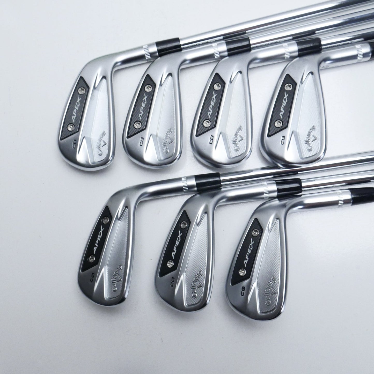 Used Callaway Apex CB 24 Iron Set / 5 - PW + GW / Stiff Flex