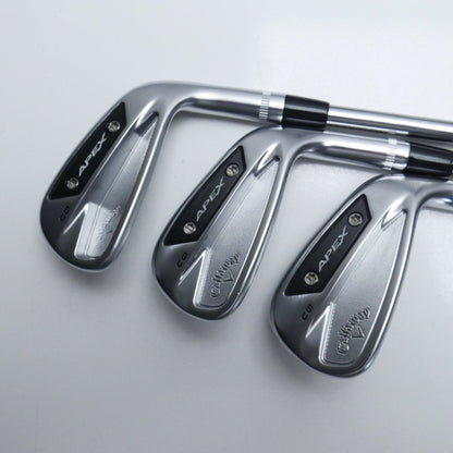 Used Callaway Apex CB 24 Iron Set / 5 - PW / Stiff Flex