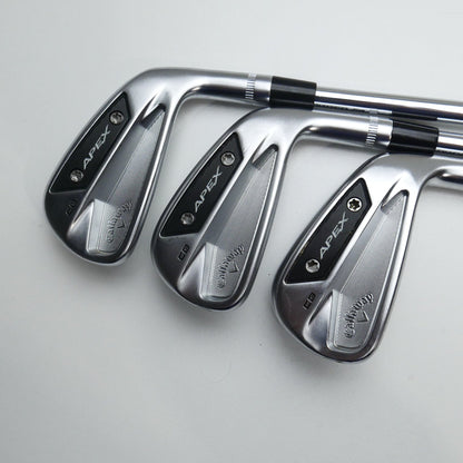 Used Callaway Apex CB 24 Iron Set / 5 - PW / Stiff Flex