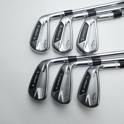 Used Callaway Apex CB 24 Iron Set / 5 - PW / Stiff Flex