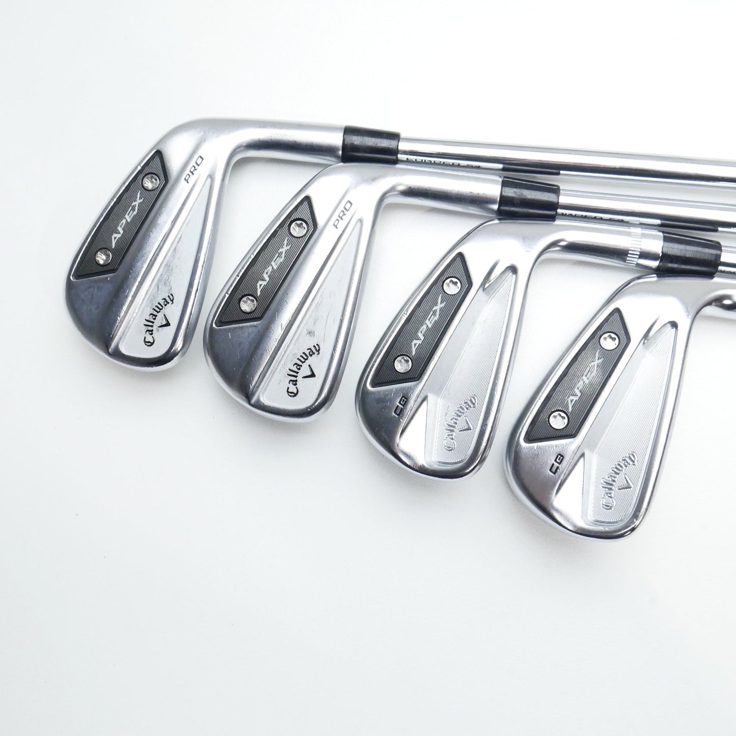 Used Callaway Apex CB and Apex Pro 24 Combo Iron Set / 4 - PW / X-Stiff Flex