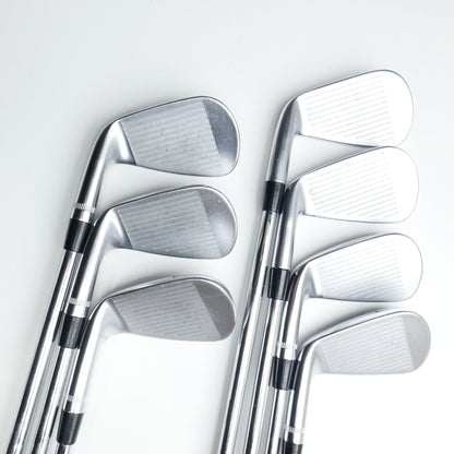 Used Callaway Apex CB and Apex Pro 24 Combo Iron Set / 4 - PW / X-Stiff Flex