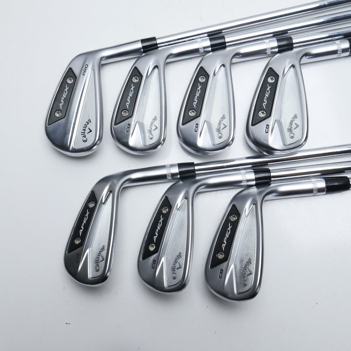 Used Callaway Apex CB and Apex Pro 24 Combo Set / 5 - 10 + 11 / Regular Flex