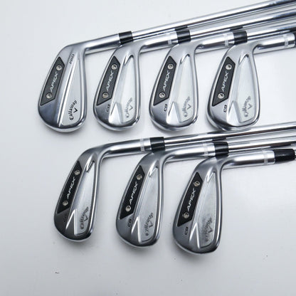 Used Callaway Apex CB and Apex Pro 24 Combo Set / 5 - 10 + 11 / Regular Flex