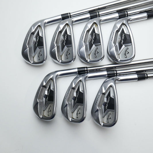Used Callaway Apex CF19 Iron Set / 5 - PW + AW / Regular Flex