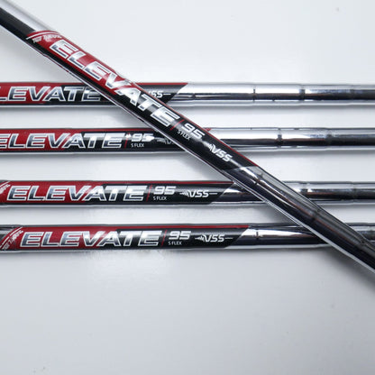 Used Callaway Apex CF19 Iron Set / 6 - PW / Stiff Flex / Left-Handed