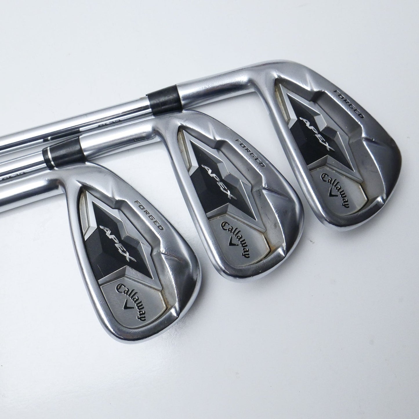 Used Callaway Apex CF19 Iron Set / 6 - PW / Stiff Flex / Left-Handed