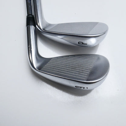 Used Callaway Apex CF19 Iron Set / 6 - PW / Stiff Flex / Left-Handed