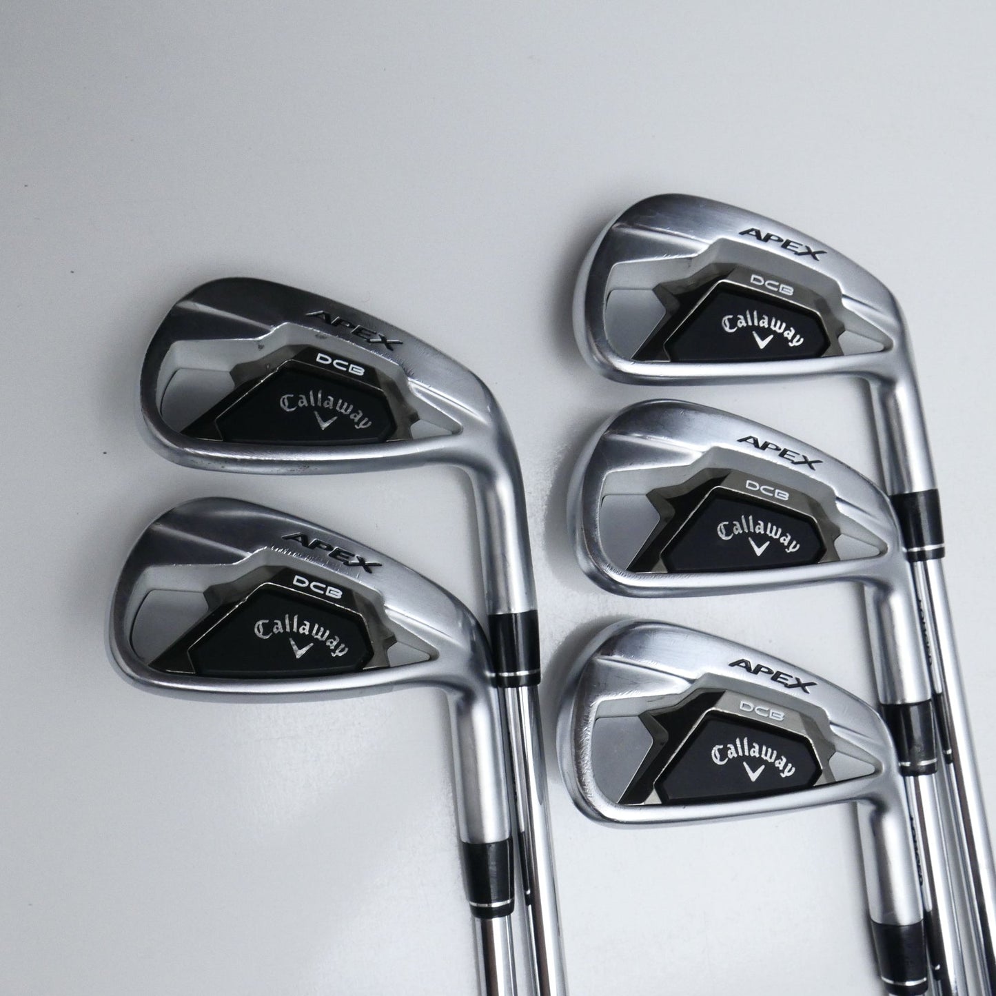 Used Callaway Apex DCB 21 Iron Set / 5 - 9 IRON / Stiff Flex