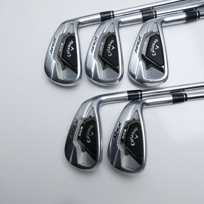 Used Callaway Apex DCB 21 Iron Set / 5 - 9 IRON / Stiff Flex