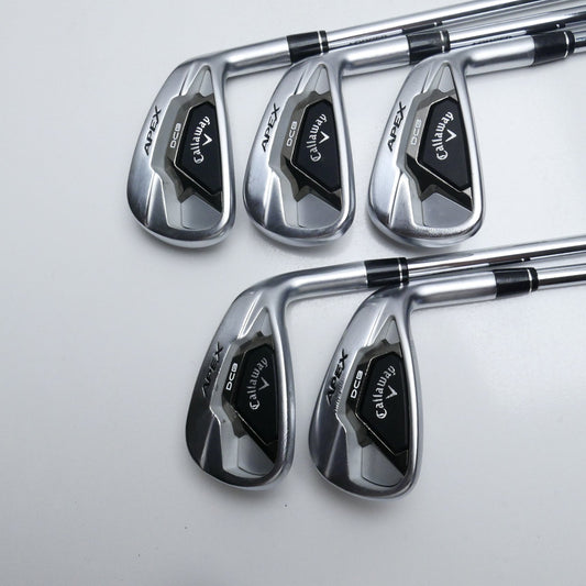 Used Callaway Apex DCB 21 Iron Set / 5 - 9 IRON / Stiff Flex