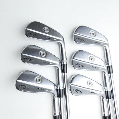 Used Callaway Apex MB 21 Iron Set / 5 - PW / Stiff Flex