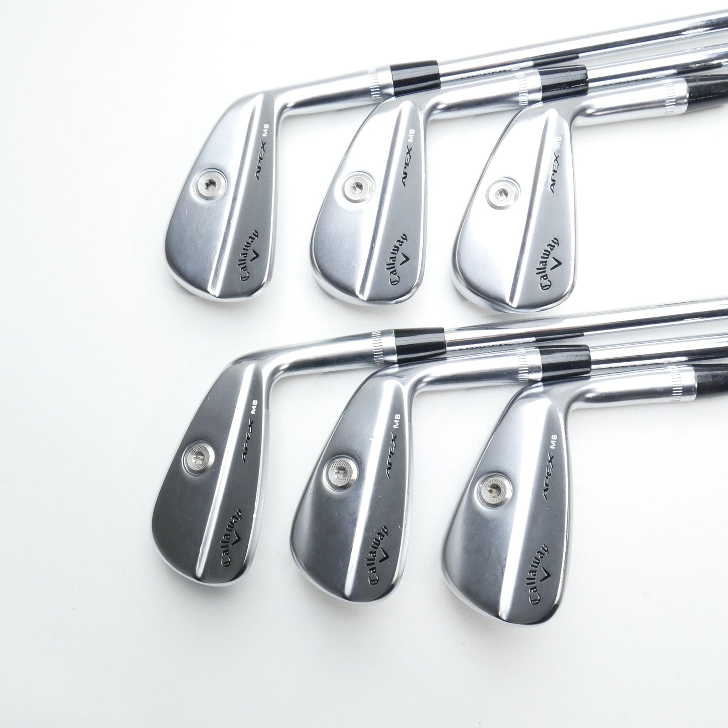 Used Callaway Apex MB 21 Iron Set / 5 - PW / Stiff Flex