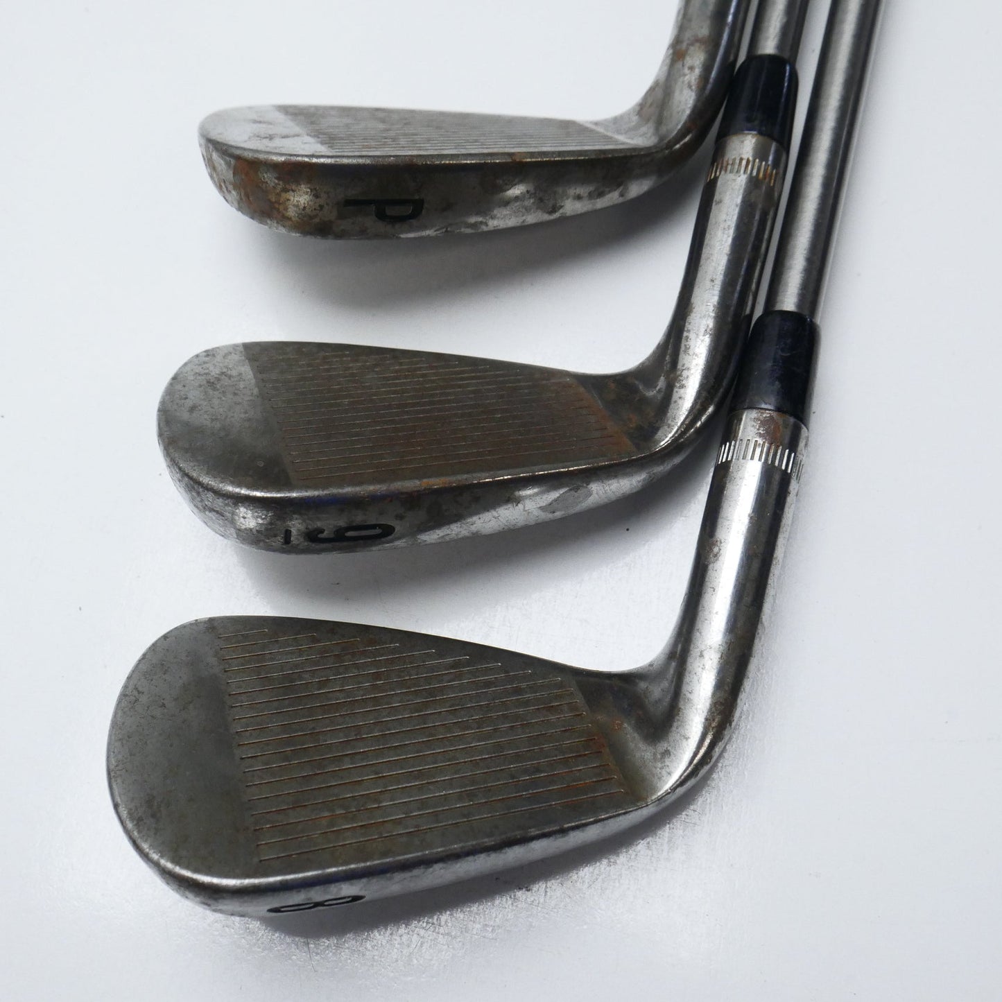 Used Callaway Apex MB Raw 2018 Iron Set / 4 - PW / Regular Flex