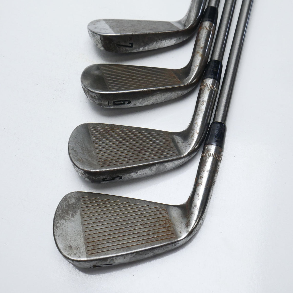 Used Callaway Apex MB Raw 2018 Iron Set / 4 - PW / Regular Flex