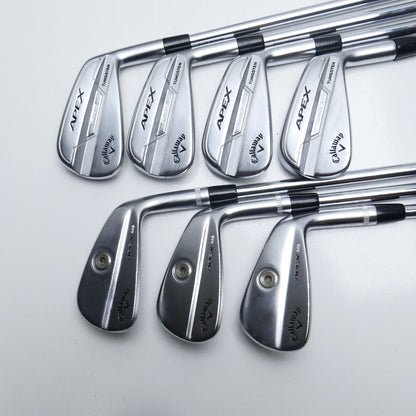 Used Callaway Apex Pro 21 Iron Set / 3 - 9 IRON / TX Flex