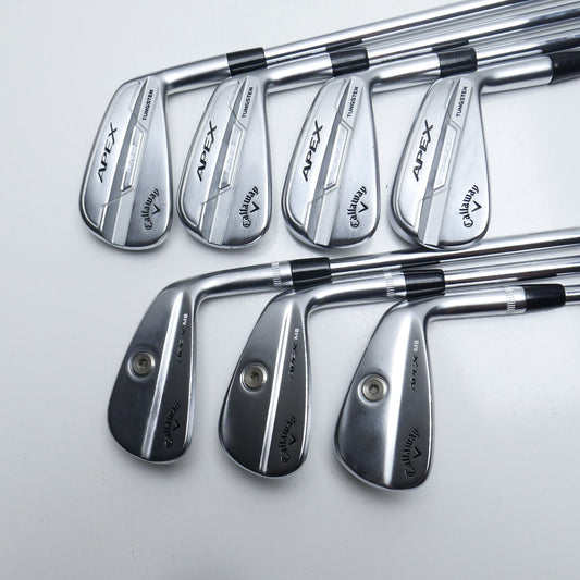 Used Callaway Apex Pro 21 Iron Set / 3 - 9 IRON / TX Flex