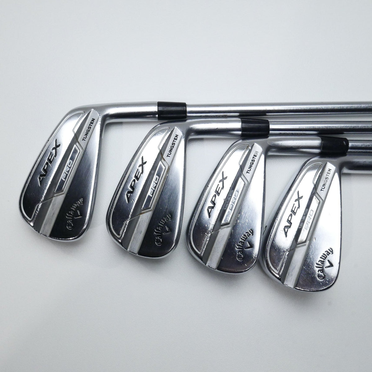 Used Callaway Apex Pro 21 Iron Set / 4 - PW + AW / Stiff Flex
