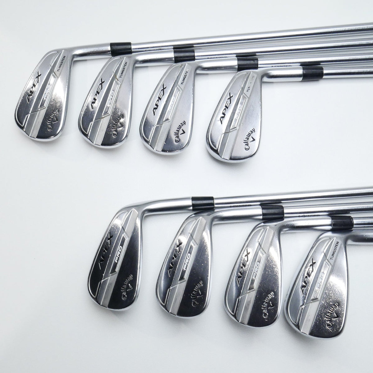 Used Callaway Apex Pro 21 Iron Set / 4 - PW + AW / Stiff Flex