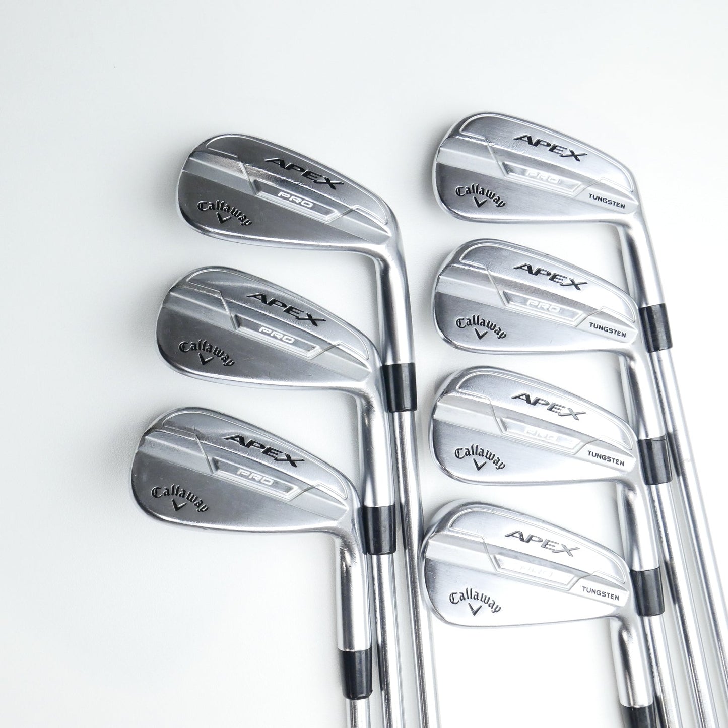 Used Callaway Apex Pro 21 Iron Set / 4 - PW / Regular Flex