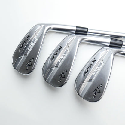 Used Callaway Apex Pro 21 Iron Set / 4 - PW / Regular Flex