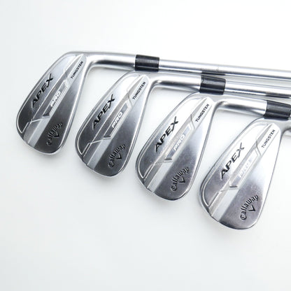 Used Callaway Apex Pro 21 Iron Set / 4 - PW / Regular Flex