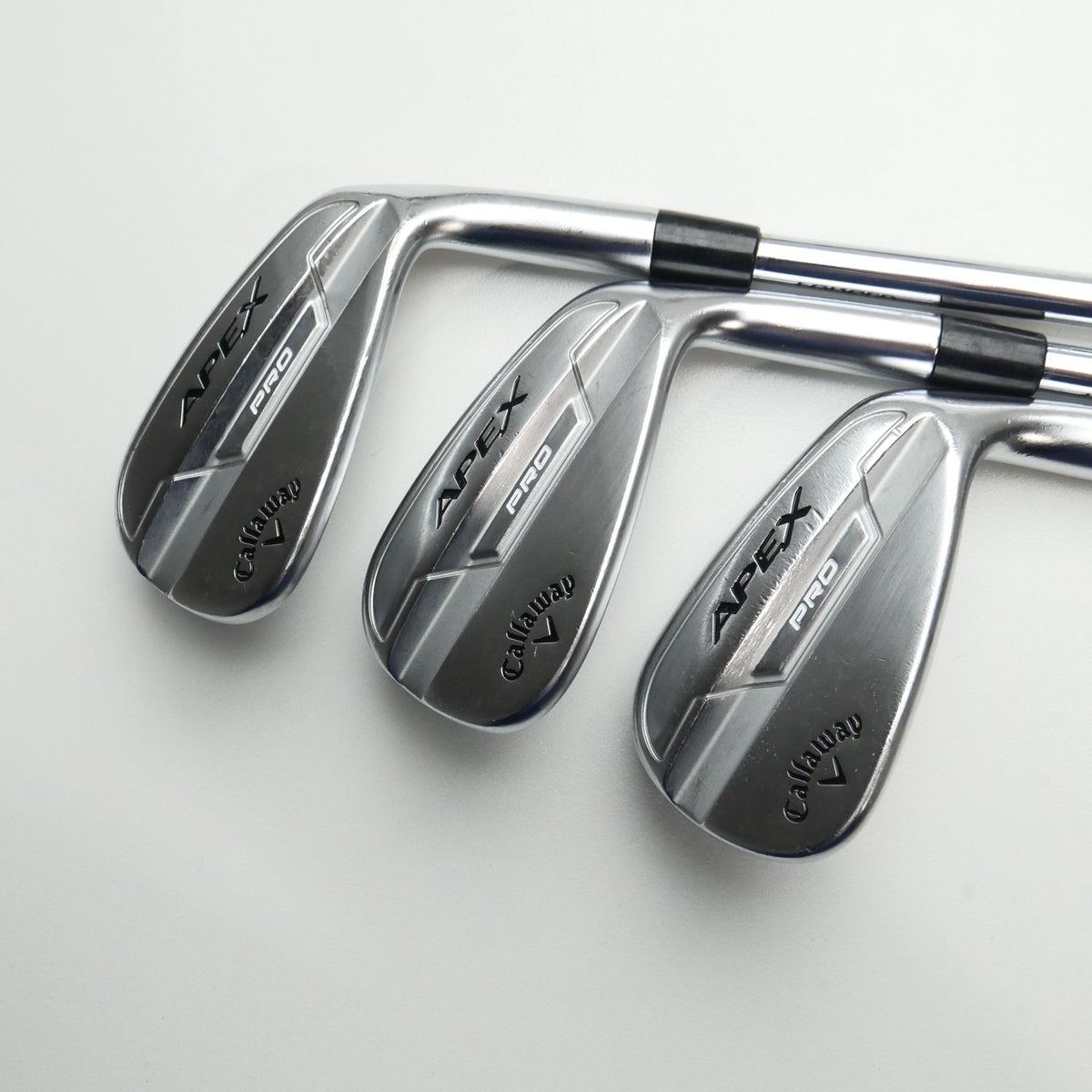Used Callaway Apex Pro 21 Iron Set / 4 - PW / Stiff Flex