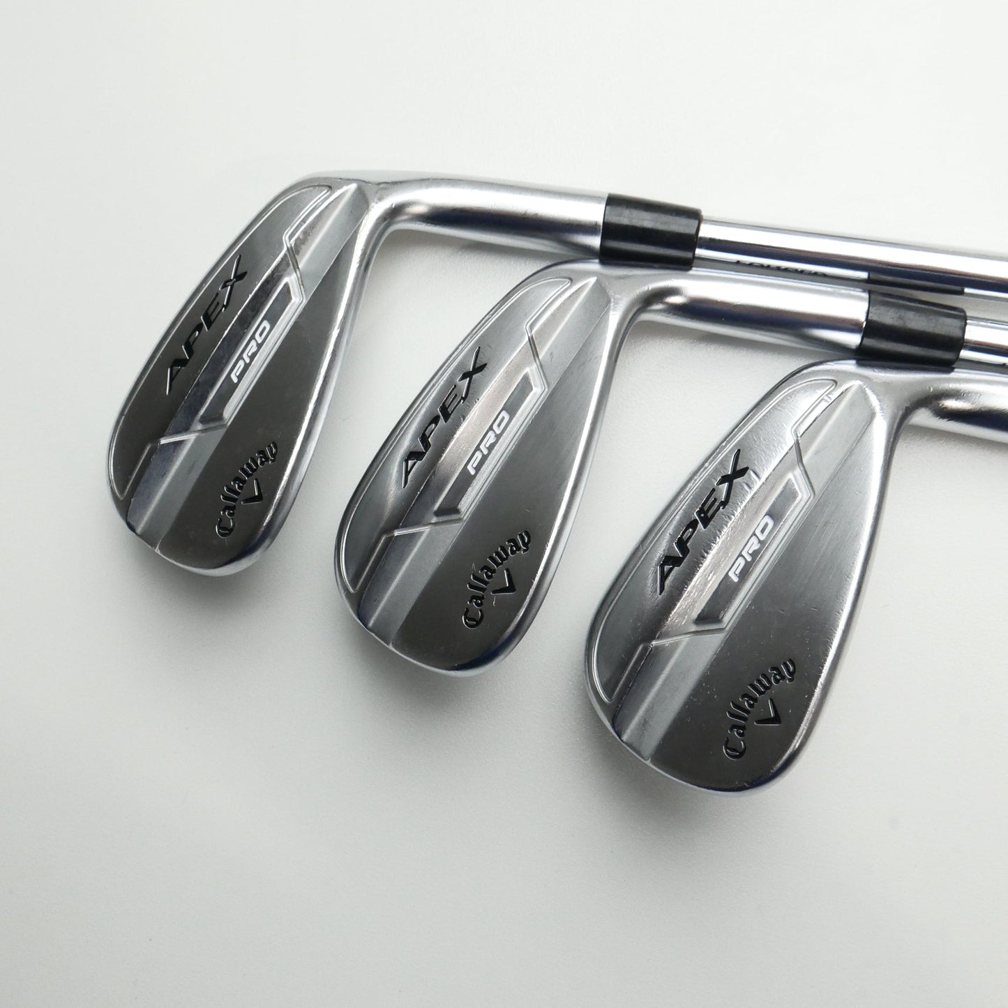 Used Callaway Apex Pro 21 Iron Set / 4 - PW / Stiff Flex