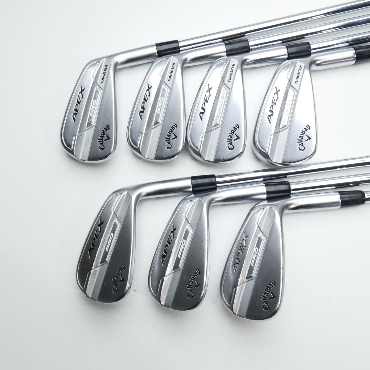 Used Callaway Apex Pro 21 Iron Set / 4 - PW / X-Stiff Flex