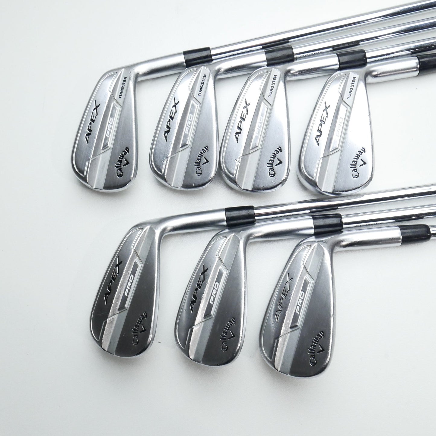 Used Callaway Apex Pro 21 Iron Set / 4 - PW / X-Stiff Flex