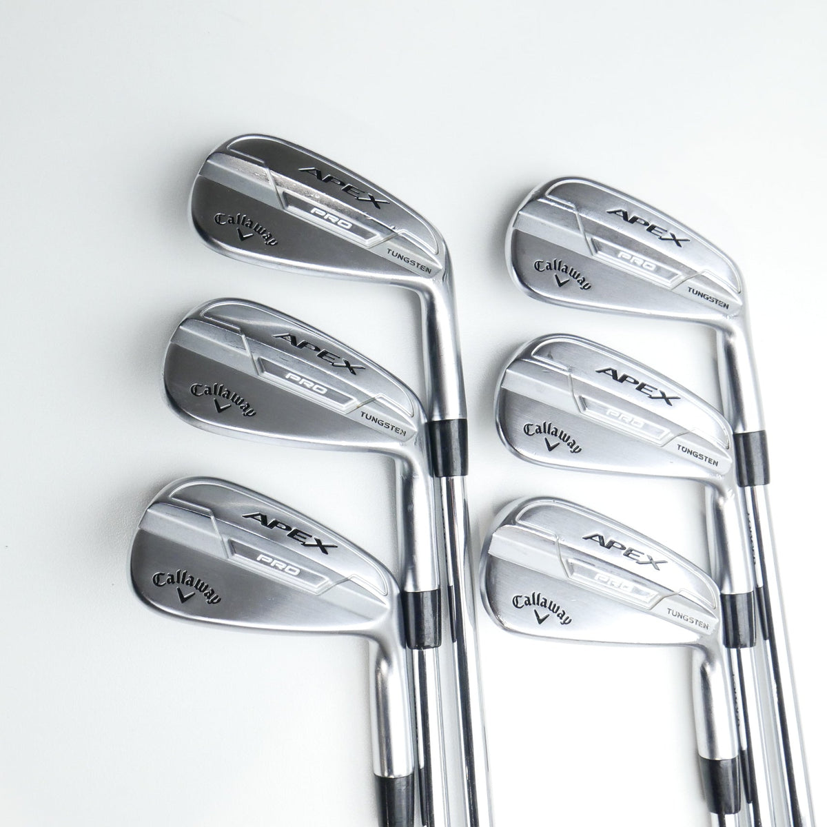 Used Callaway Apex Pro 21 Iron Set / 5 - PW / X-Stiff Flex