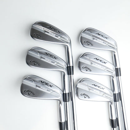 Used Callaway Apex Pro 21 Iron Set / 5 - PW / X-Stiff Flex