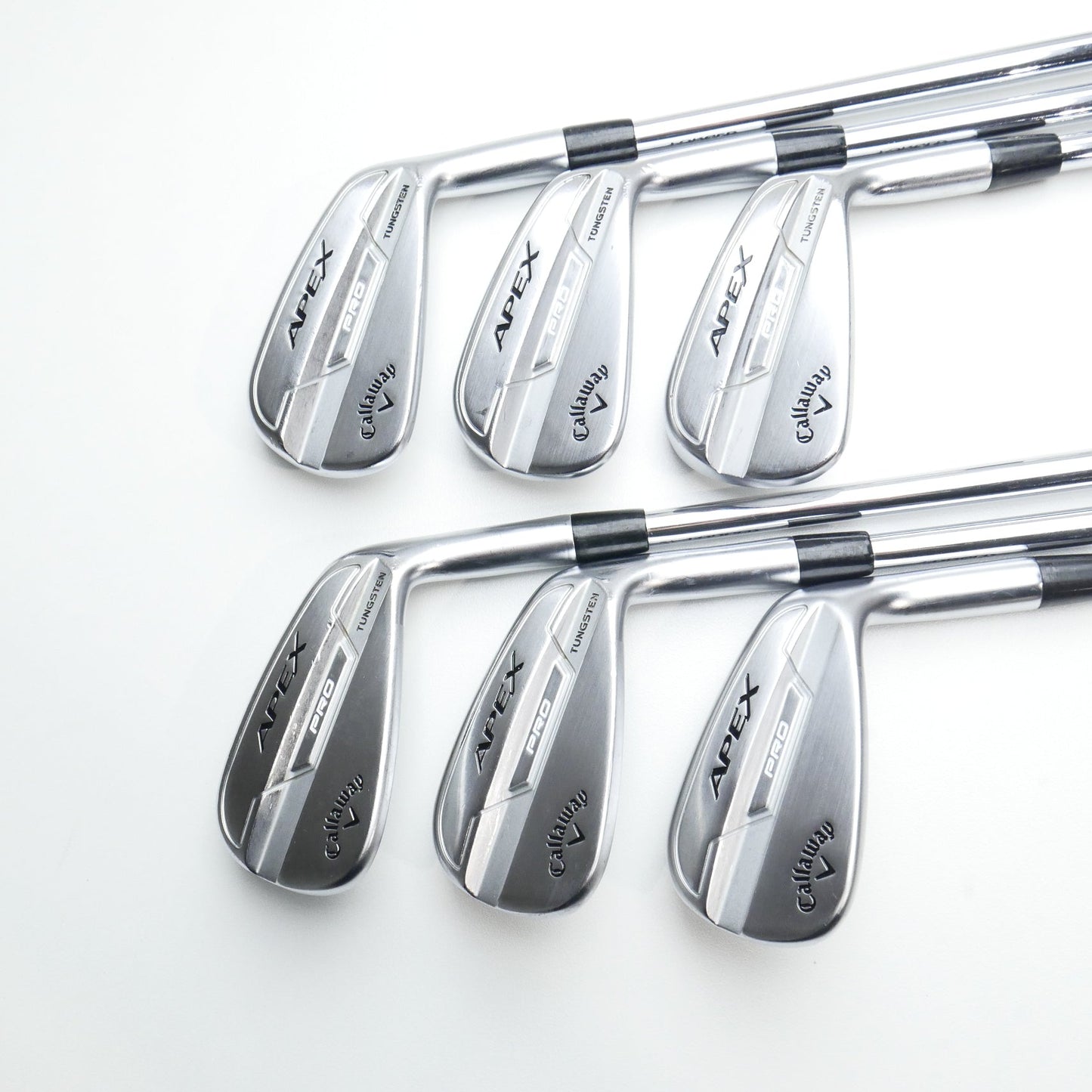 Used Callaway Apex Pro 21 Iron Set / 5 - PW / X-Stiff Flex