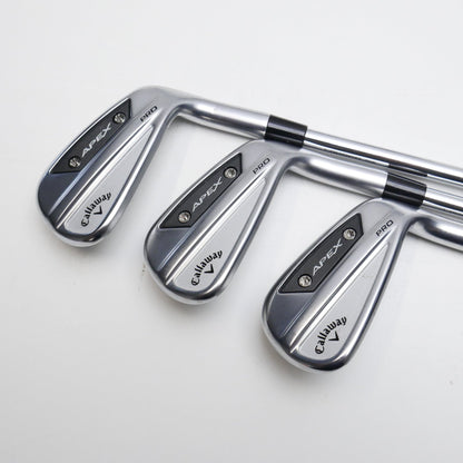 Used Callaway Apex Pro 24 Iron Set / 4 - PW / Stiff Flex