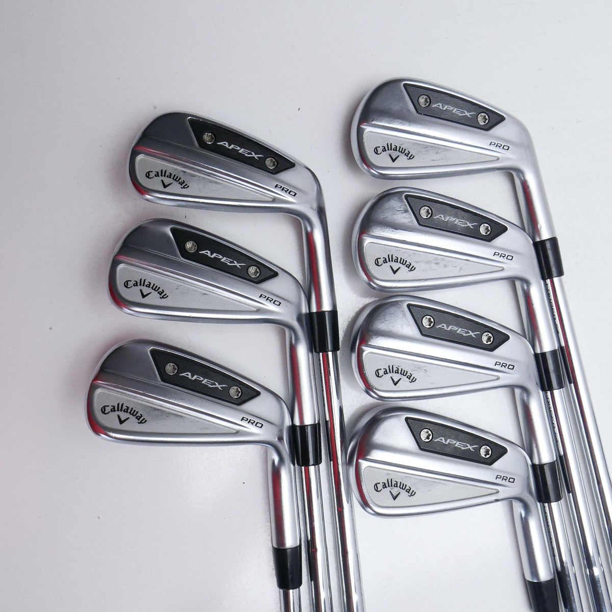 Used Callaway Apex Pro 24 Iron Set / 4 - PW / X-Stiff Flex