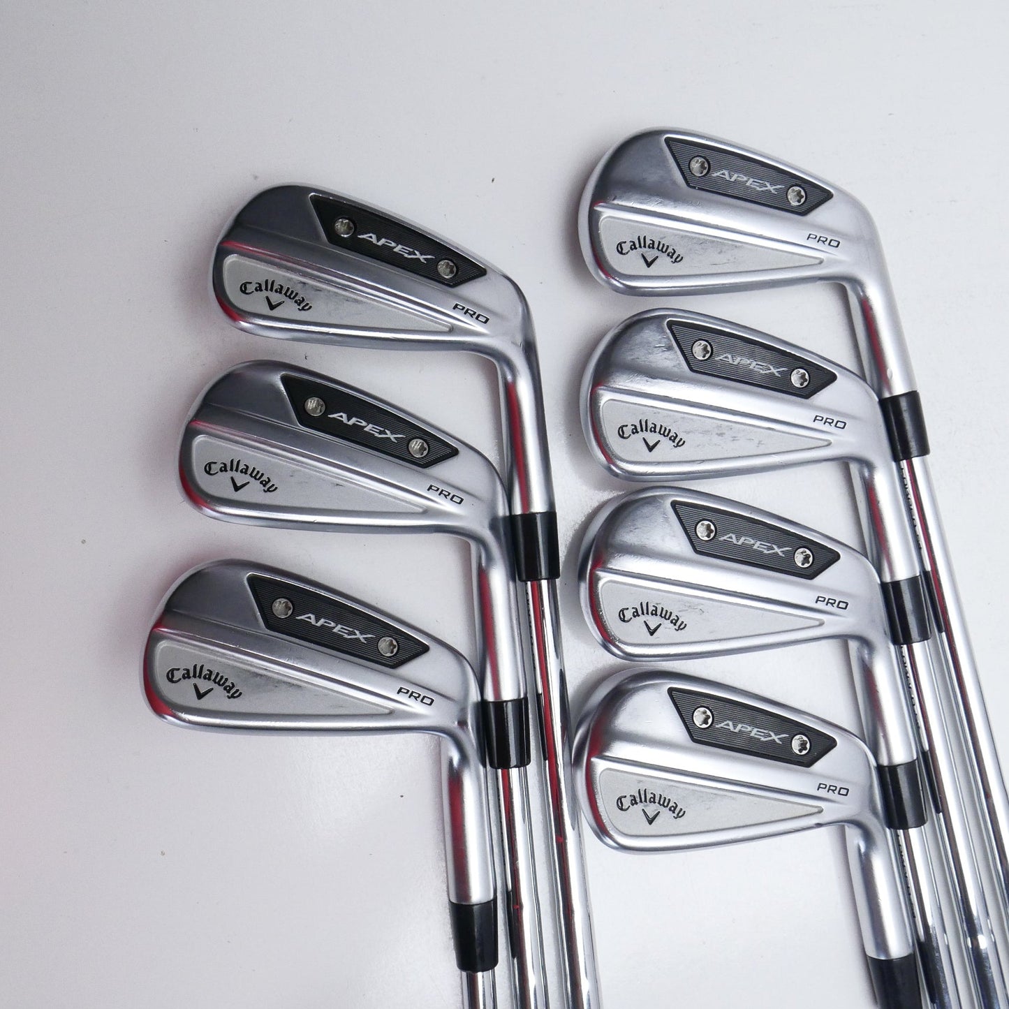 Used Callaway Apex Pro 24 Iron Set / 4 - PW / X-Stiff Flex