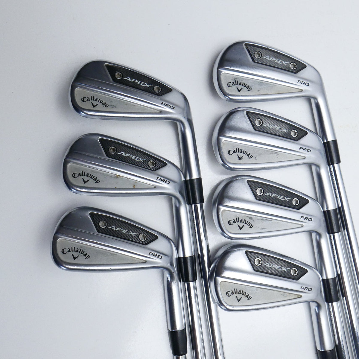 Used Callaway Apex Pro 24 Iron Set / 4 - PW / X-Stiff Flex