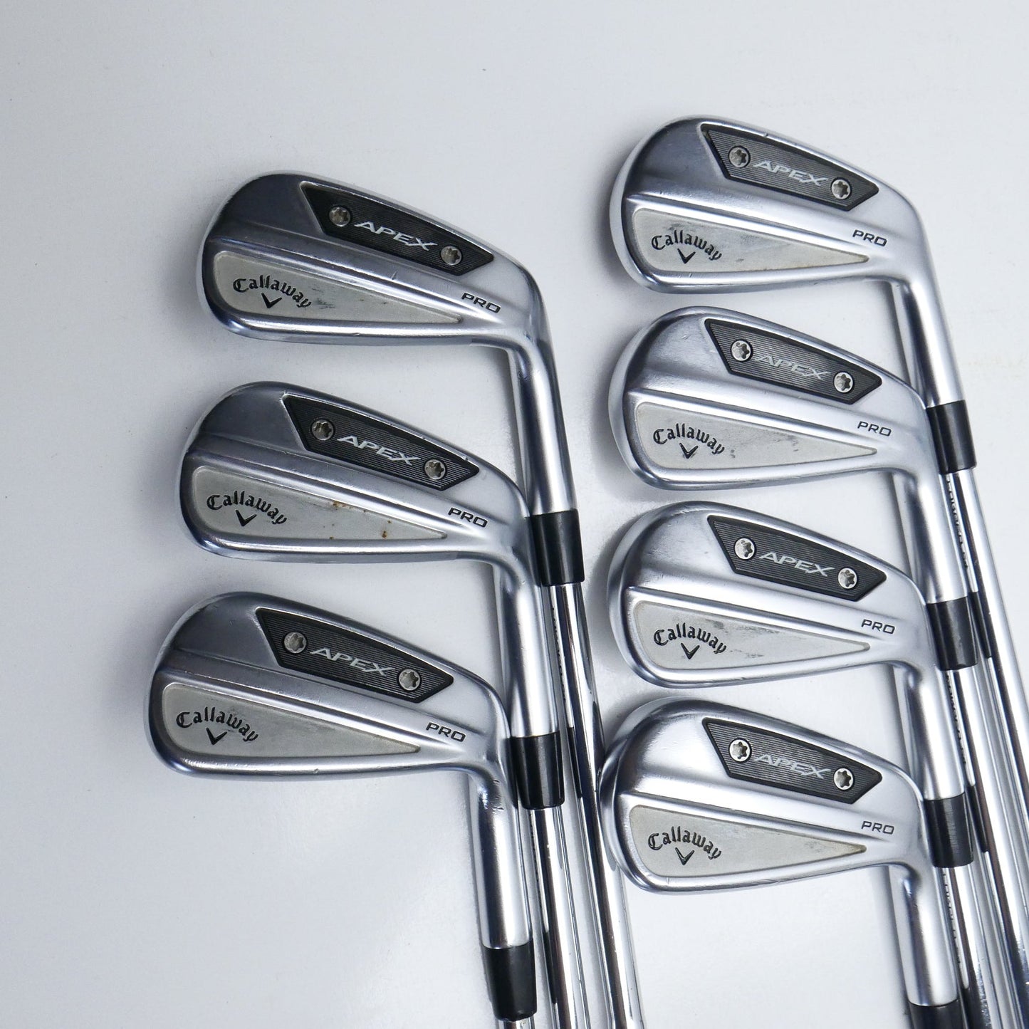Used Callaway Apex Pro 24 Iron Set / 4 - PW / X-Stiff Flex