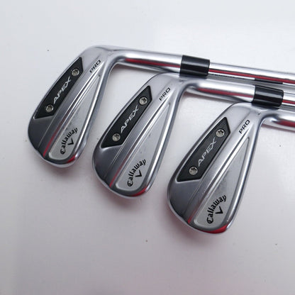 Used Callaway Apex Pro 24 Iron Set / 4 - PW / X-Stiff Flex