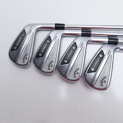 Used Callaway Apex Pro 24 Iron Set / 4 - PW / X-Stiff Flex